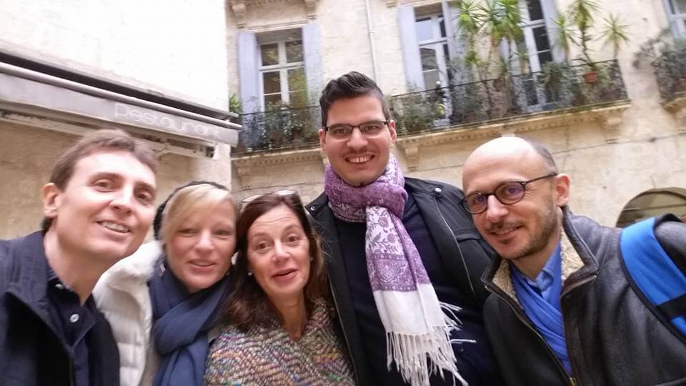 Balade dans Montpellier, avec Caroline Herbinger et Michel Morin