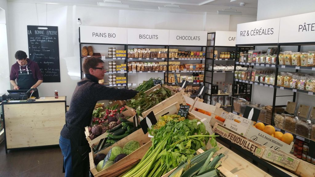 Rayon légumes frais, La bonne épicerie à Marseille